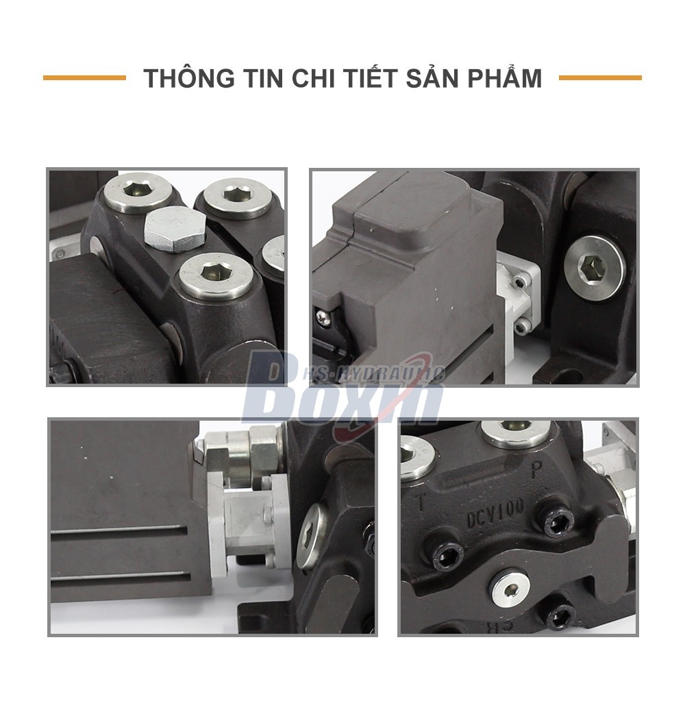 Strategic Partnership Opportunity for DCV100EMA-OT Electric Motor 1 Spool Sectional Directional Valve Distribution